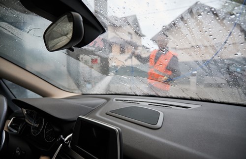 View From Inside Car On Silhouette Of Man Who Wash 2025 01 16 22 43 00 Utc (1)
