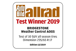 Bridgestone Weather Control A005 Image